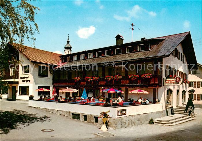 Wertach Cafe Restaurant Pension Joerg Terrasse