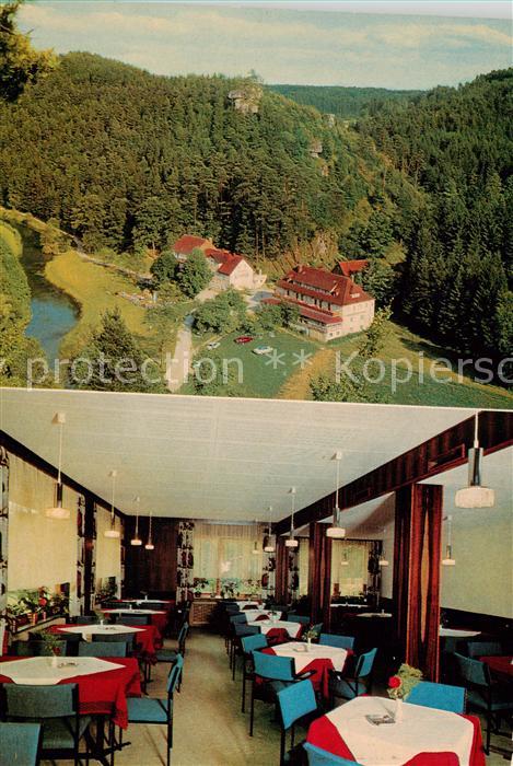 Waischenfeld Gasthof Pension Pulvermuehle Gaststube