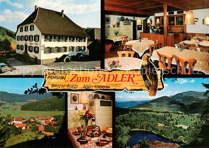 Ried Raich Gasthaus Pension Zum Adler Gaststube Panorama