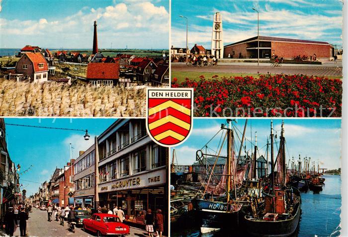 Den Helder NL Teilansichten Strassenpartie Fischerhafen