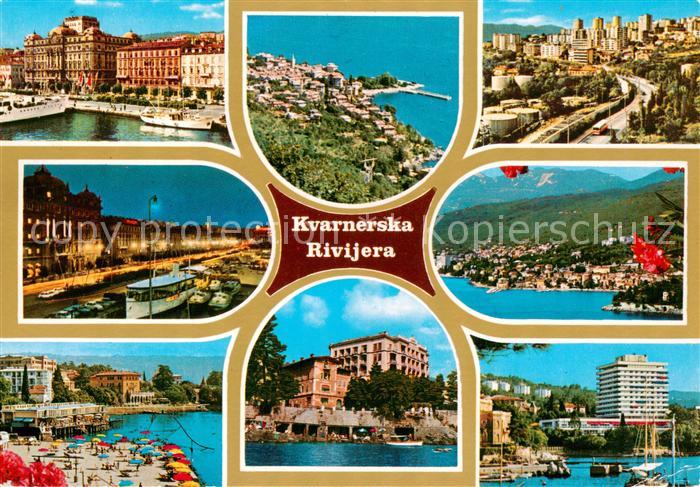 Kvarnera Croatia Kvarnerska Rivijera Teilansichten