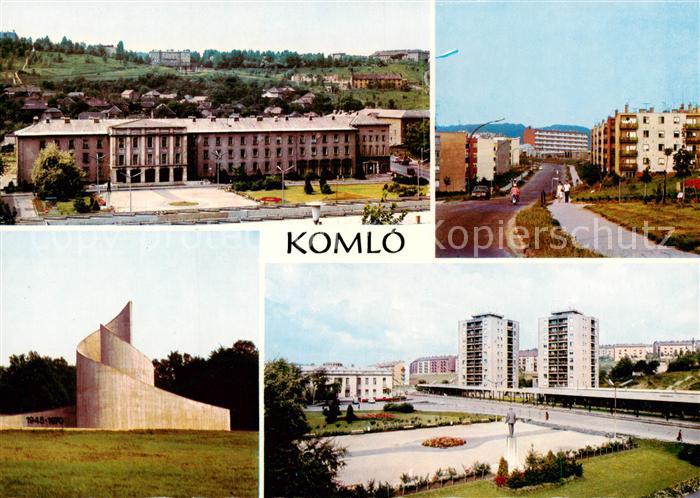 Komlo HU Orts und Teilansichten