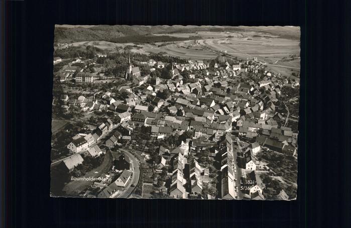 Baumholder Nahe Birkenfeld Rheinland-Pfalz Flugaufnahme
