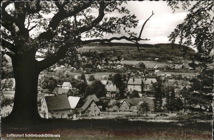 Schoenbach Dillkreis Ortsansicht