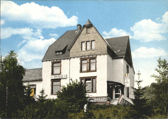 Schoenbach Dillkreis Pension Schöne Aussicht