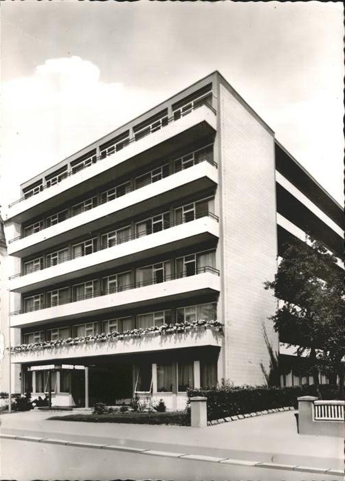 Bad Nauheim Ludwigstraße Sanatorium Rhein Ruhr