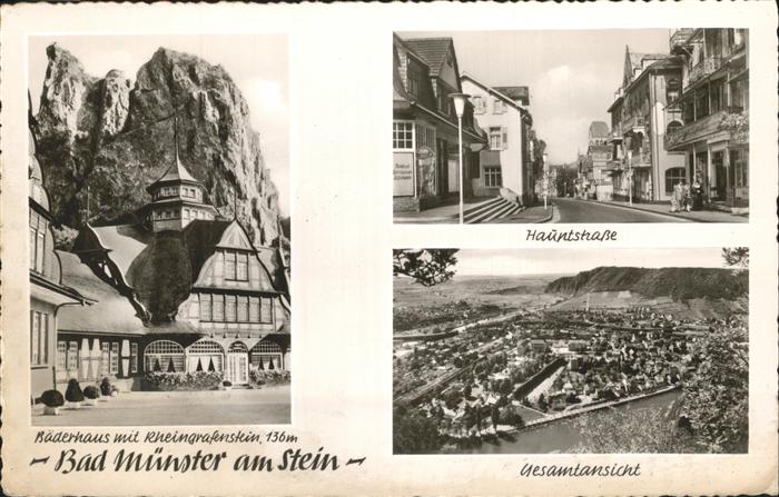Bad Muenster Stein Ebernburg Bäderhaus Hauptstraße