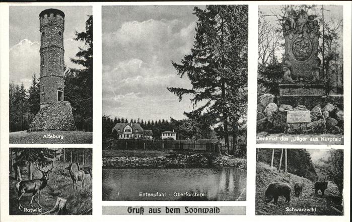 Bad Sobernheim Alteburg Entenpfuhl Oberförsterei