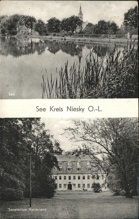 Niesky See Sanatorium Heideland