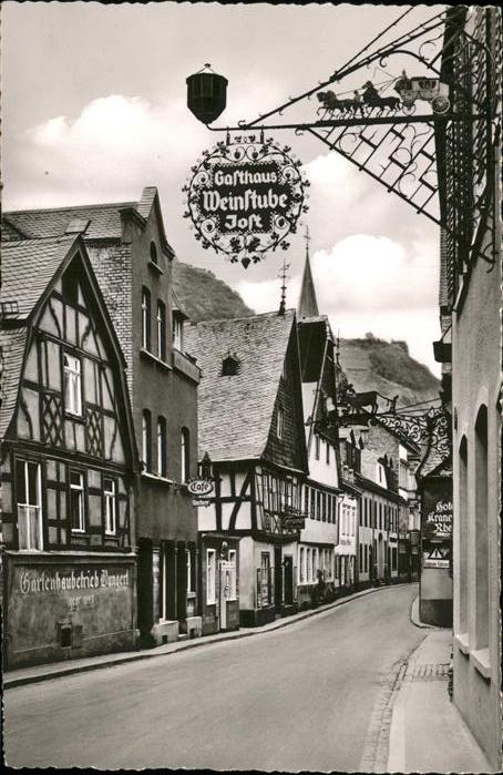 Bacharach Rhein Oberstraße