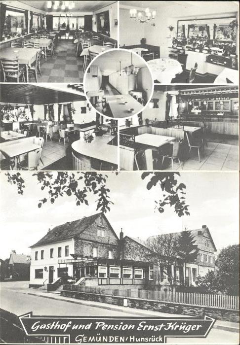 Gemuenden Hunsrueck Penion Ernst Krüger