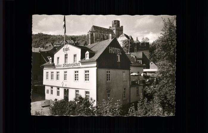 Oberwesel Rhein Hotel Goldner Propfenzieher