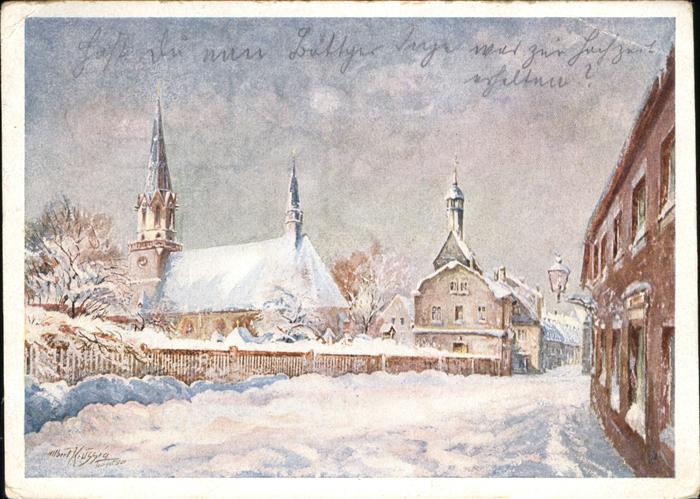 Burgstaedt Sachsen Kirche Kantorei