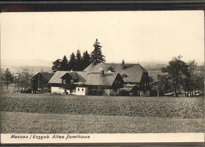 Nassau Erzgebirge Altes Forsthaus