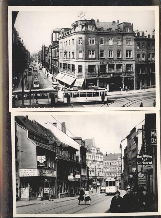 Karl-Marx-Stadt CHEMNITZ Fotos Strassenbahn