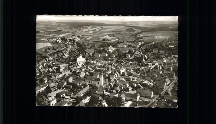 Simmern Hunsrueck Luftbild