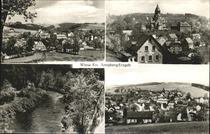 Wiesa Krs. Annaberg Erzgebirge Kirche