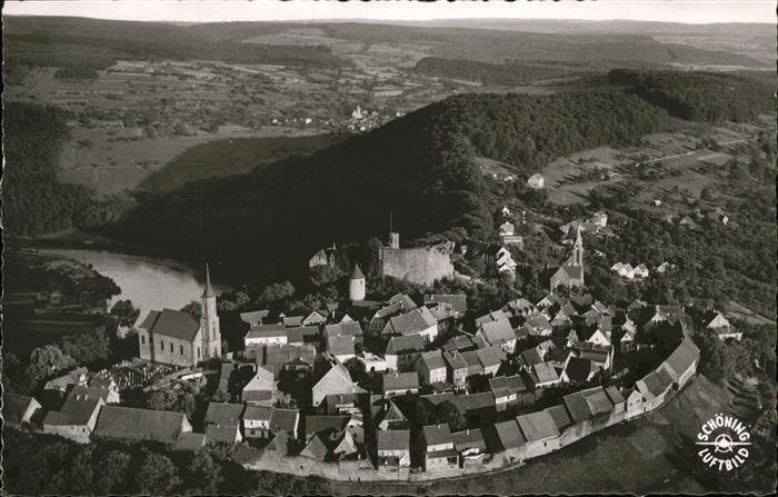 Dilsberg Flugaufnahme