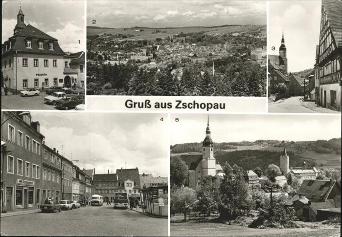 Zschopau Ratskeller Leninplatz Kirche