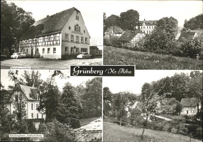 Gruenberg Augustusburg Erholungsheim Käthe Kollwitz Betriebsga