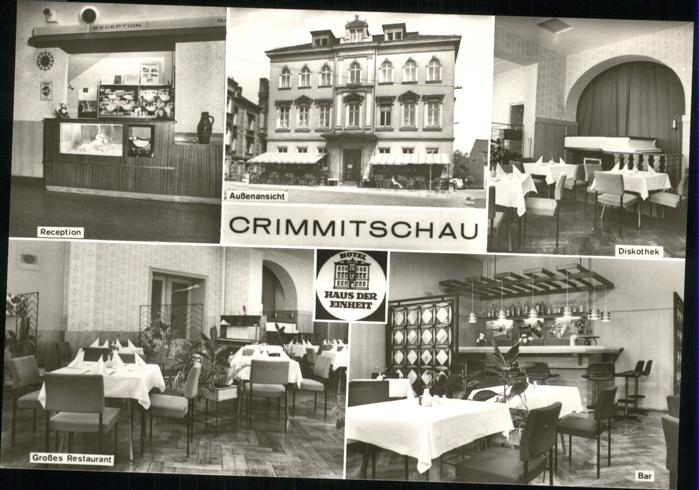 Crimmitschau Diskothek Bar Großes Restaurant Recepti