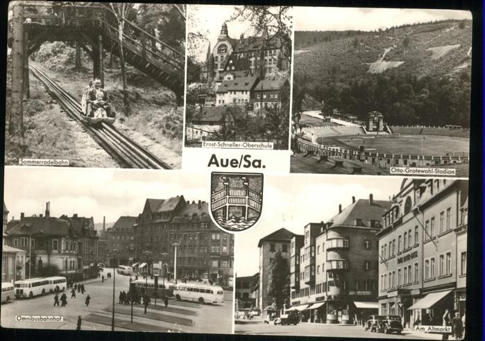 Aue Erzgebirge Ernst Schneller Oberschule Otto Grotewo