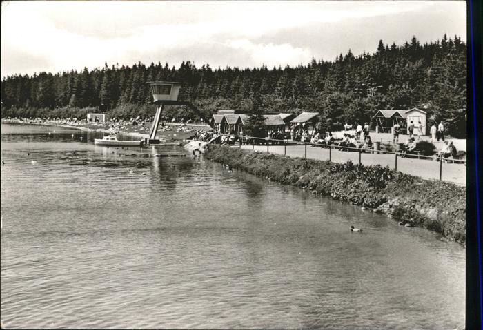 Ehrenfriedersdorf Erzgebirge Erholungsgebiet Greifenbachstauweiher