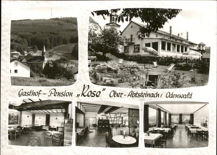 Abtsteinach Gasthof Pension Zur Rose Leonh. Hintenl