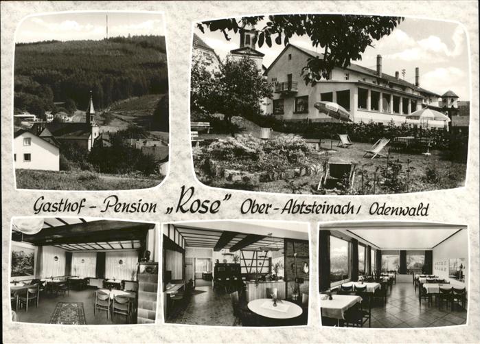 Abtsteinach Gasthof Pension Rose Leonh. Hintenlang