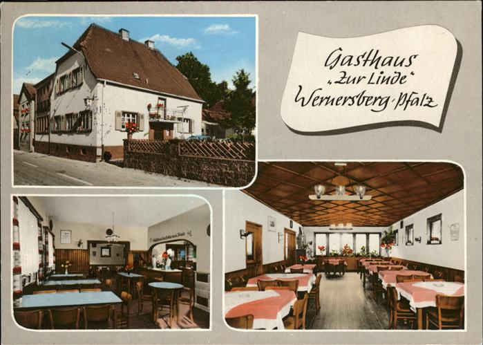 Wernersberg Pfalz Gasthaus zur Linde Wilh. Kurz