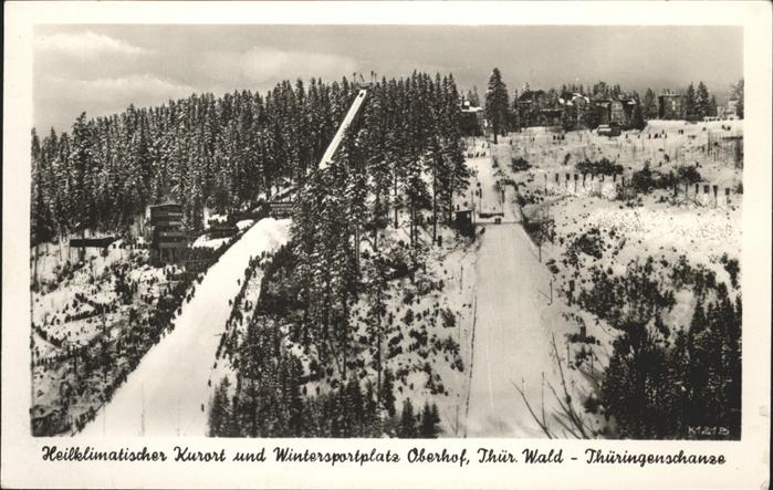 Oberhof Thueringen Thüringenschanze