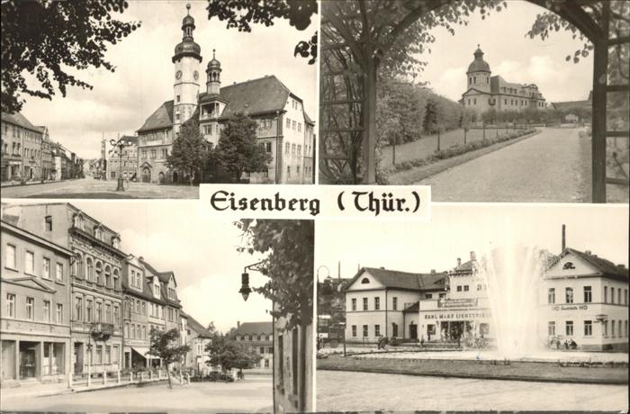 Eisenberg Thueringen Springbrunnen Park