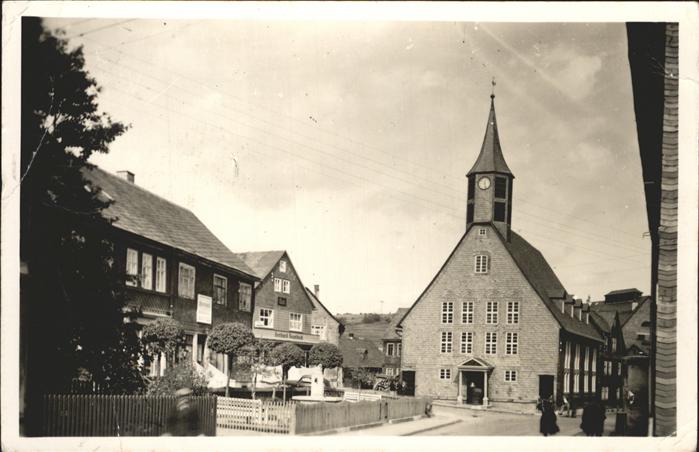 Schmiedefeld Rennsteig Kirche
