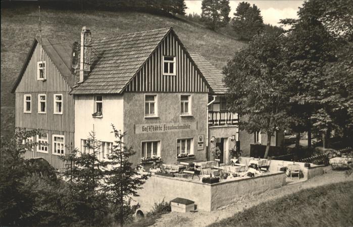 Frauenwald Thueringen Restaurant Fraubachmühle