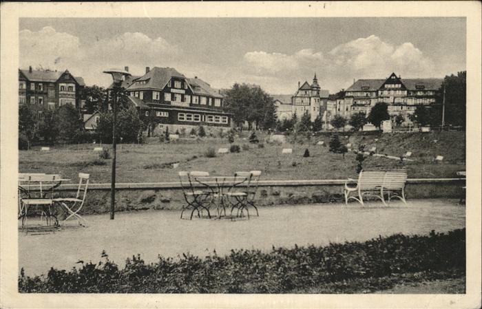 Oberhof Thueringen Friedensplatz