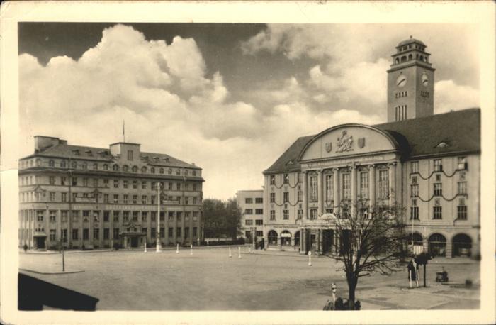 Sonneberg Thueringen Bahnhofsplatz
