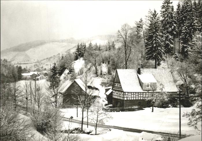 Biberau Rote Mühle Winter