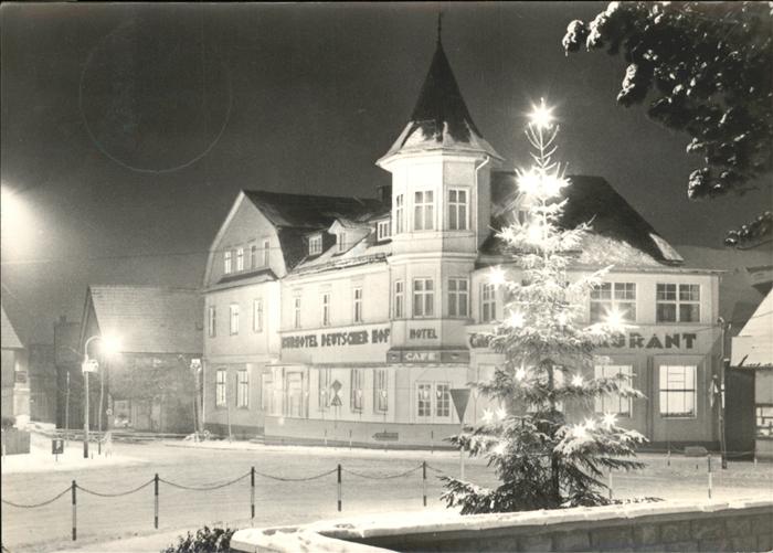 Tabarz Kurhotel Deutscher Hof Platz des Friede