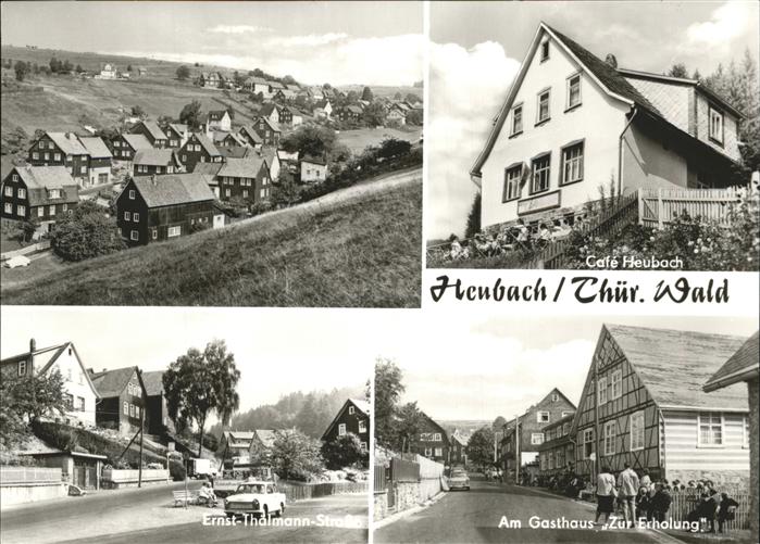 Heubach Thueringen Ernst Thälmann Strasse Cafe Heubach
