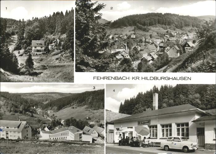 Fehrenbach Erholungsheim Fritz Sattler Gaststätte