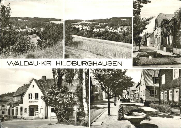 Waldau Thueringen Brunnen