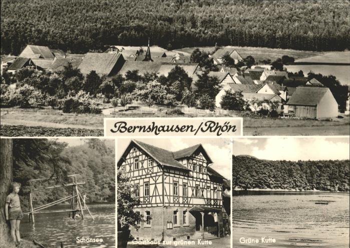 Bernshausen Rhoen Schönsee Grüne Kutte