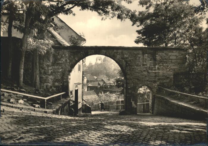 Stadtroda Thueringen Rotes Tor