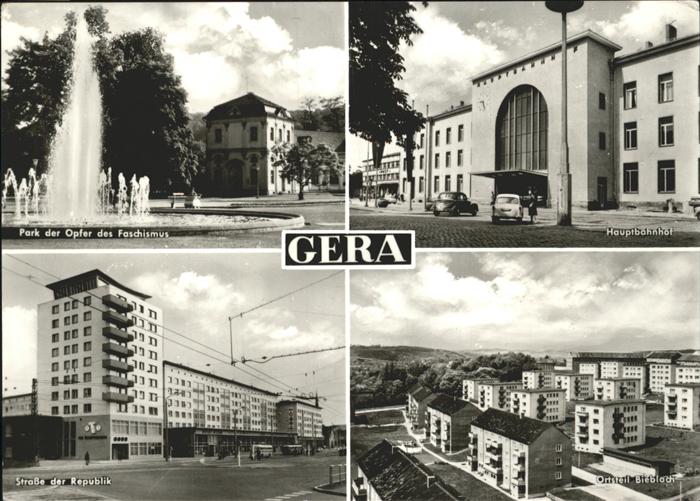 Gera Park der Opfer des Faschismus