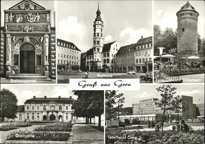 Gera Terrassencafe Osterstein Orangerie