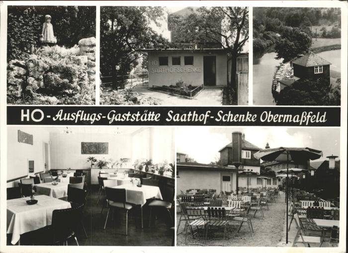 Obermassfeld-Grimmenthal Ausflugsgaststätte Saathof-Schenke