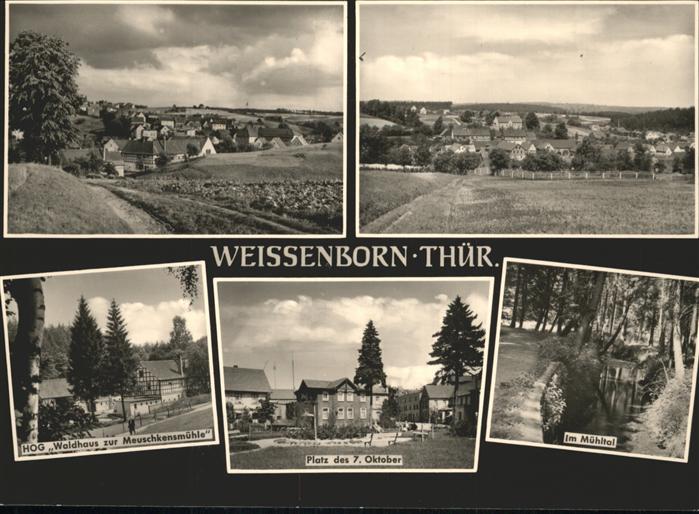Weissenborn Hermsdorf Waldhaus zur Meuschkensmühle Platz des