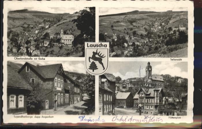Lauscha Oberlandstrasse Kirche Jugendherberge J