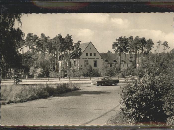 Hermsdorf Thueringen Mitropa Gaststätte Hermsdorfer Kreuz