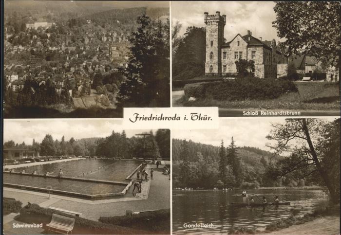 Friedrichroda Schloss Reinhardsbrunn Schwimmbad Gonde
